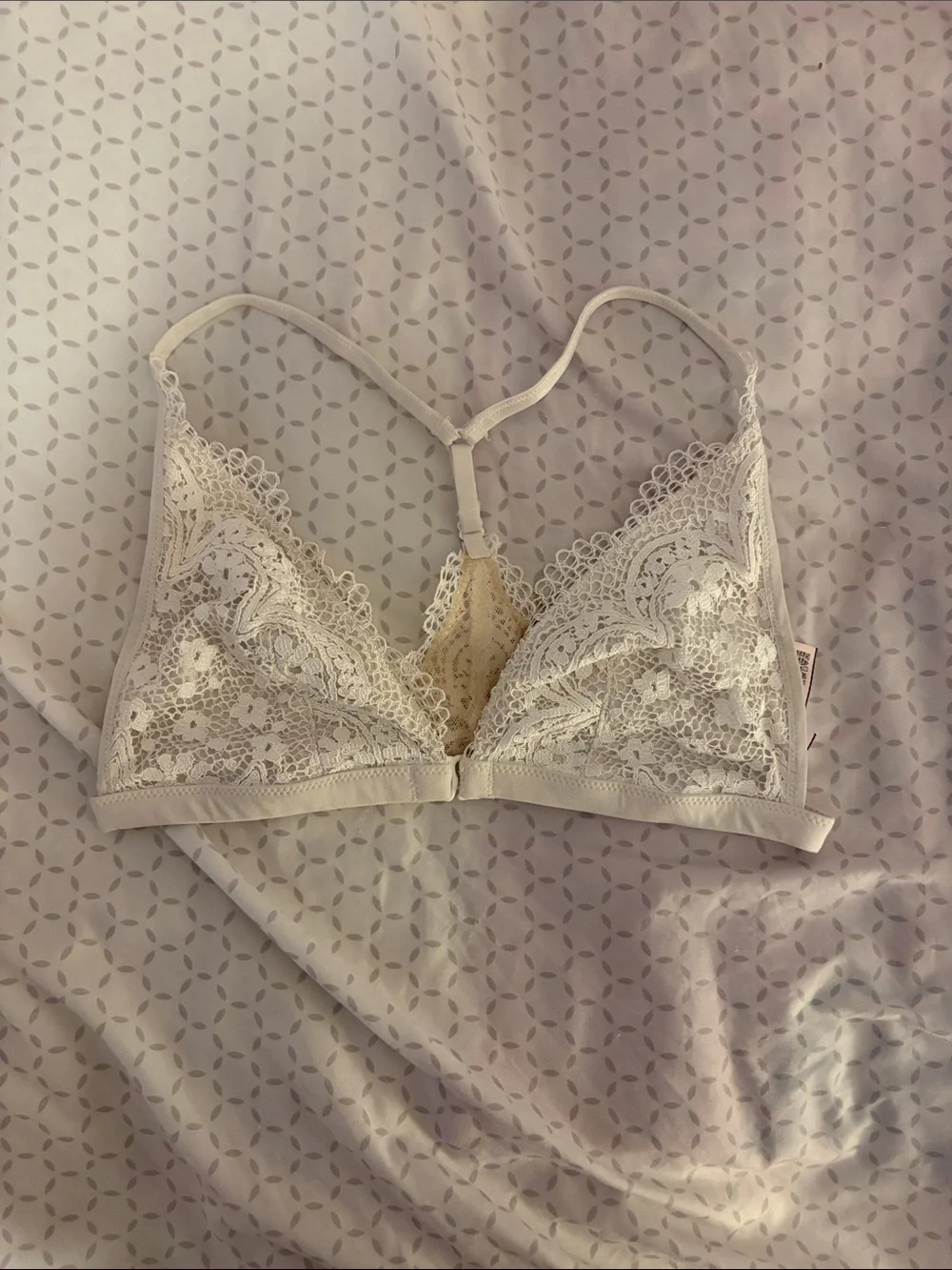 Victoria's Secret Ivory Lace Bralette